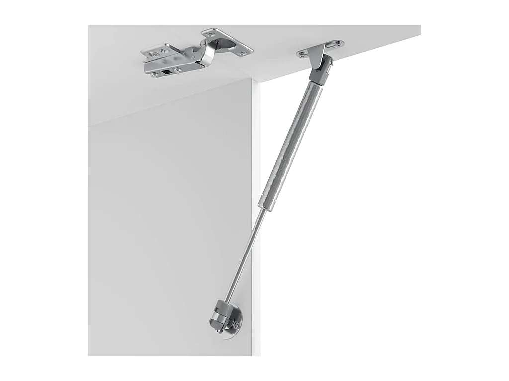 Mobile da cucina in legno ingegnerizzato bianco