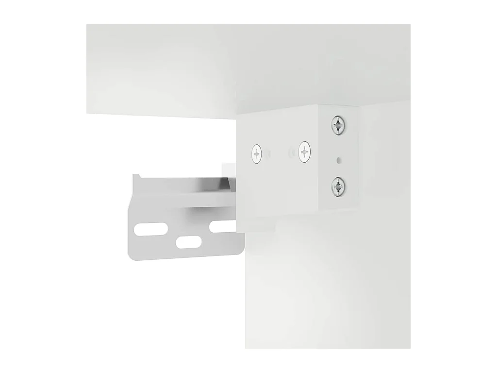 Mobile da cucina in legno ingegnerizzato bianco