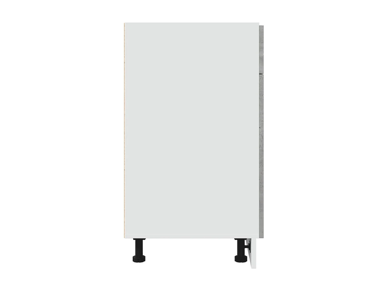 Betongrijze ladekast 80x46x81,5 cm