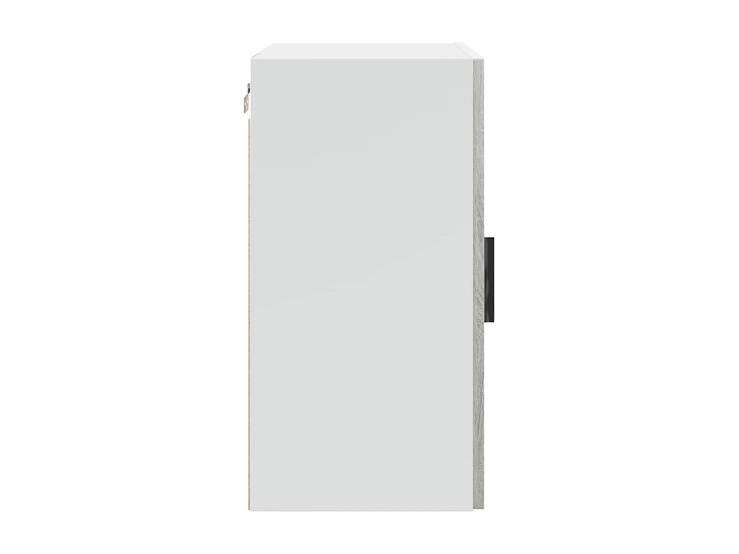 Gabinete de pared para cocina de madera de ingeniería gris Sonoma