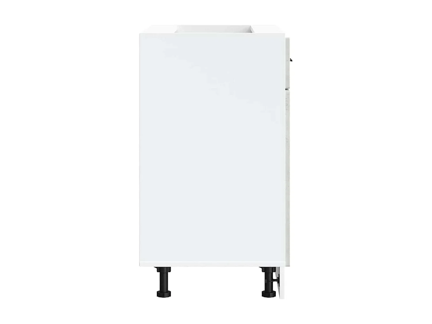 Mobile da cucina in legno ingegnerizzato grigio cemento Porto