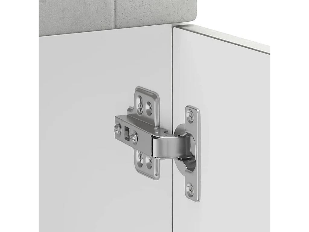 Mobile da cucina in legno ingegnerizzato grigio cemento Porto