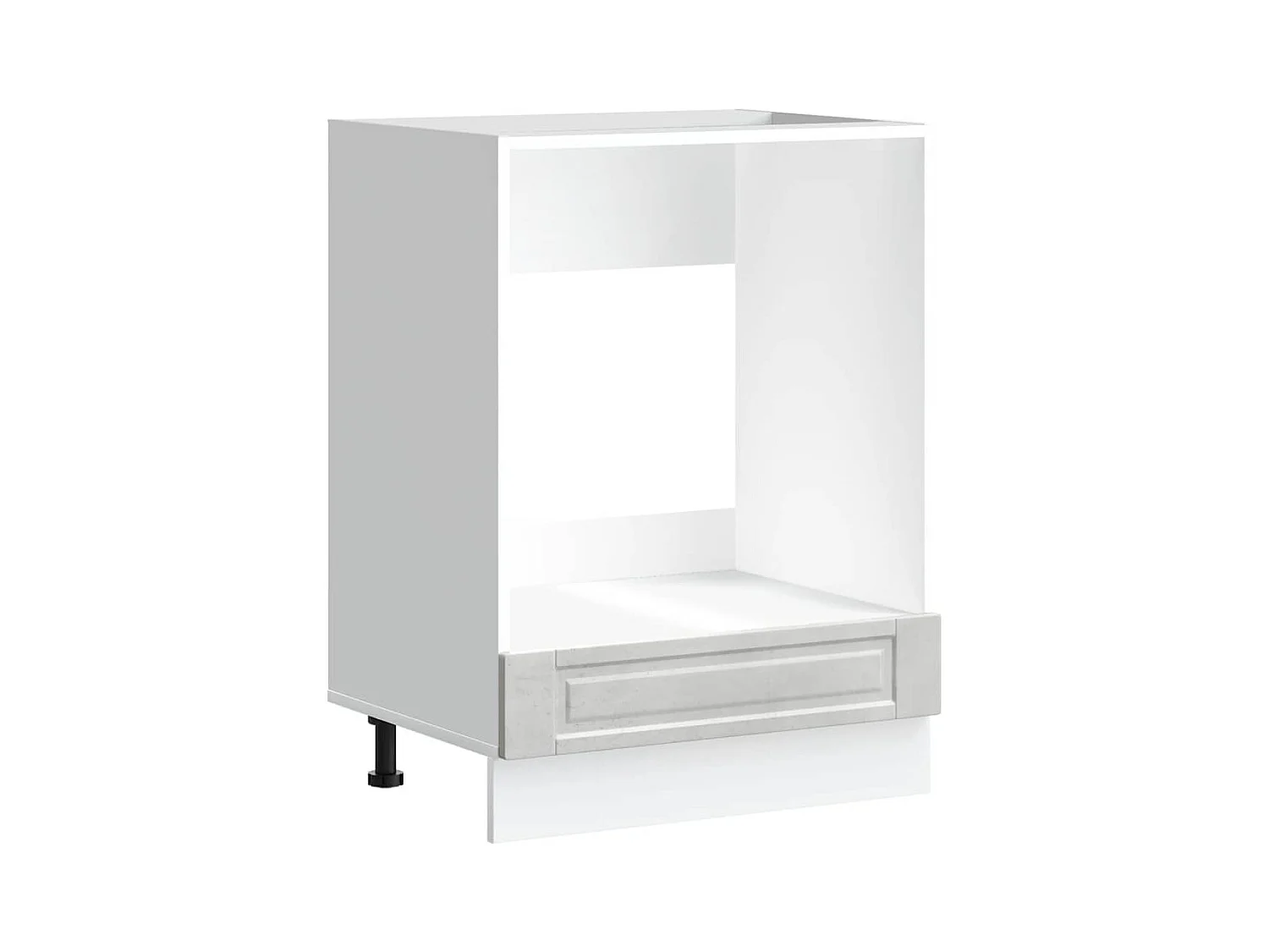 Mobile forno in legno ingegnerizzato grigio cemento Porto