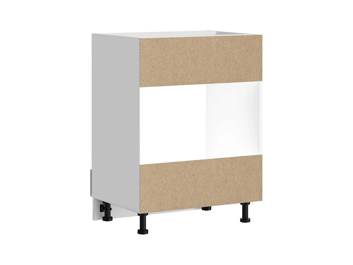 Mobile forno in legno ingegnerizzato grigio cemento Porto