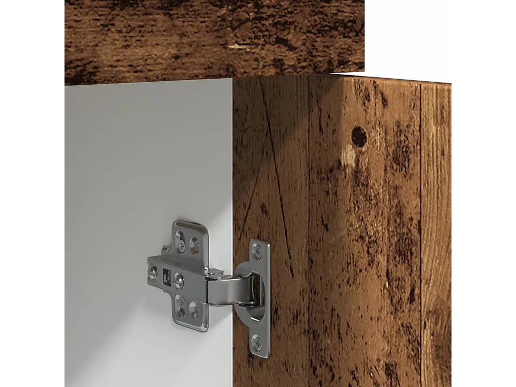 Mobiletto antico in legno con cassetto 50x46x81,5 cm