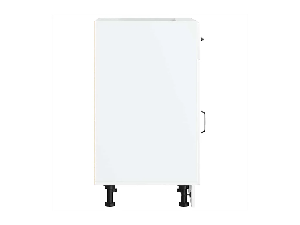 Mobile da cucina in legno ingegnerizzato bianco Lucca