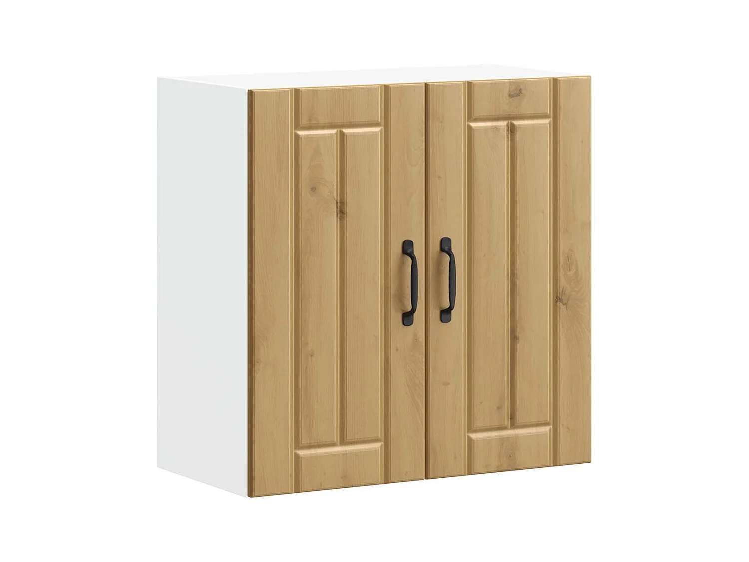 Armoire murale de cuisine chêne artisanal bois ingénierie