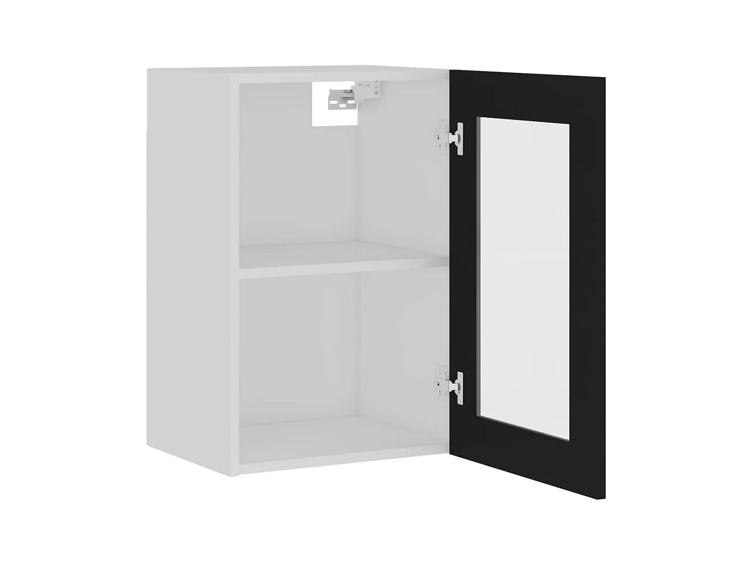 Zwarte hangkast 40x31x60 cm