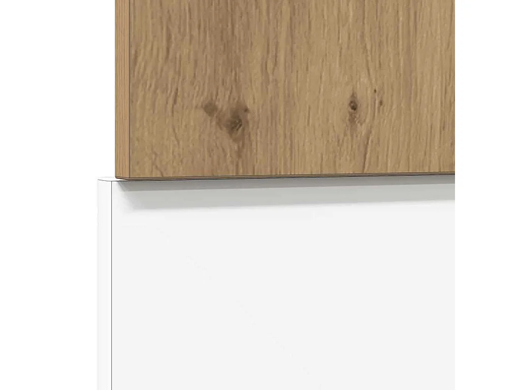 Panneau de lave-vaisselle chêne artisanal