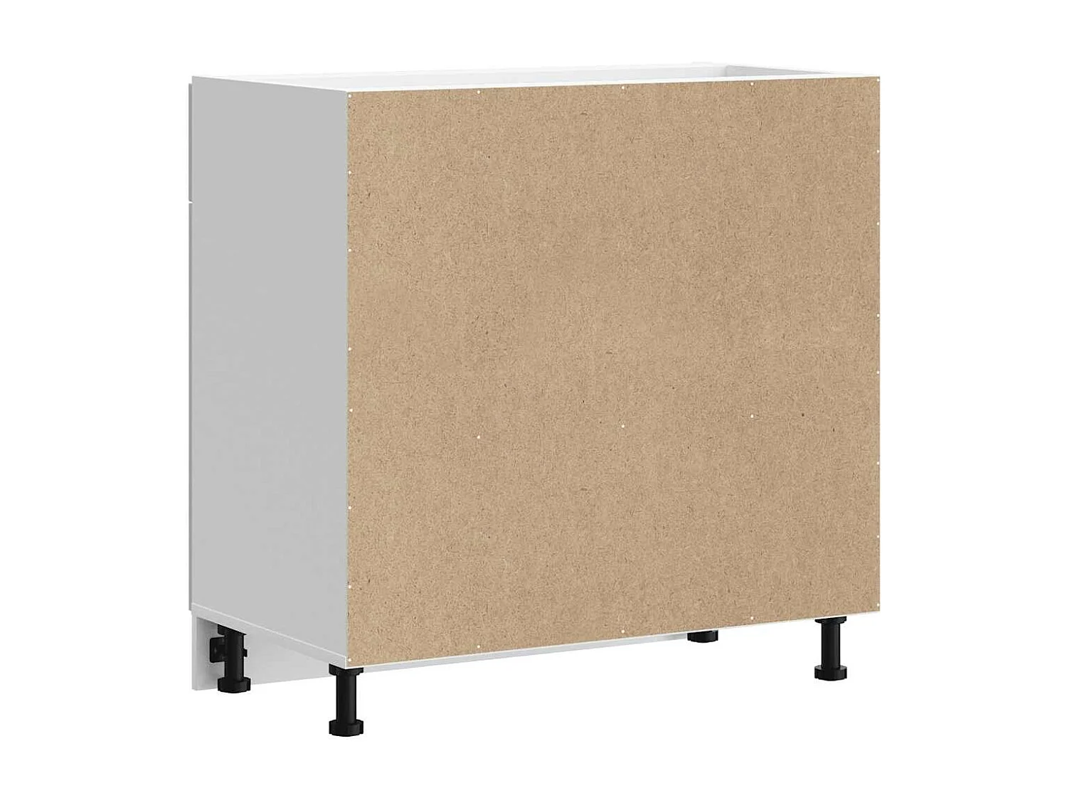 Mobile da cucina in legno ingegnerizzato bianco lucido Porto