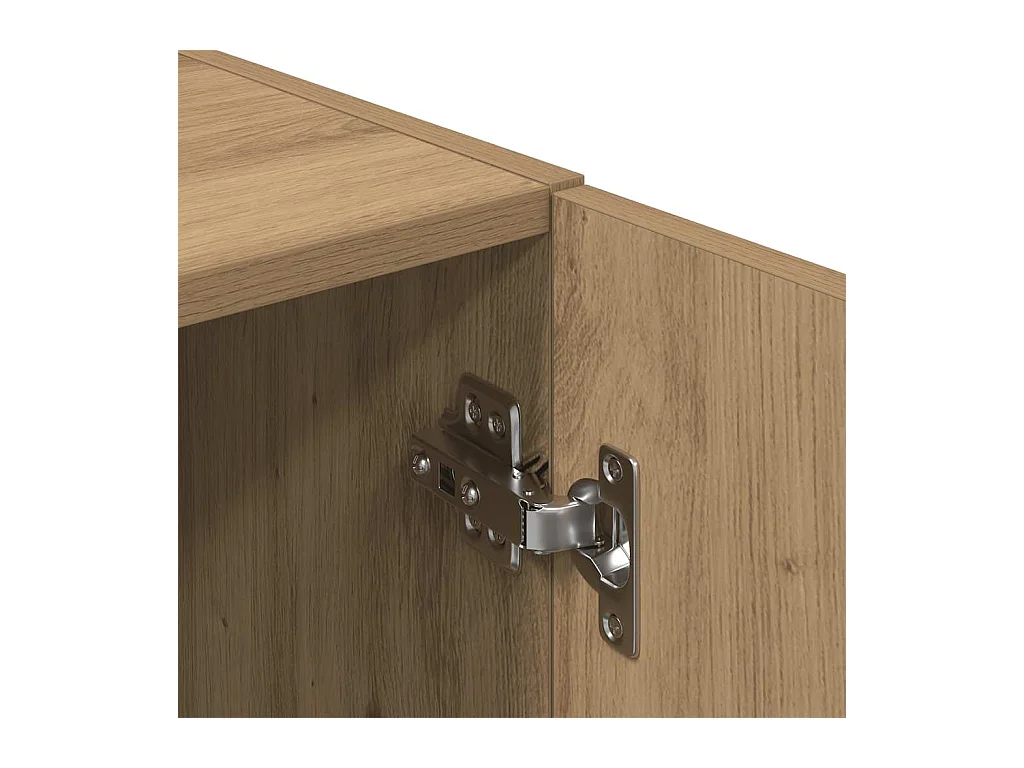 Mobile da cucina in rovere fatto a mano 38x41,5x131,5 cm