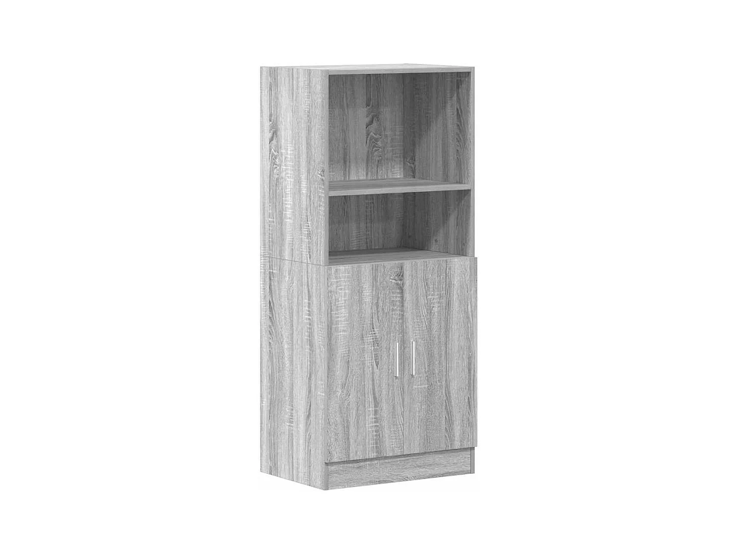 Armoire de cuisine sonoma gris 57x41,5x131,5 cm bois ingénierie