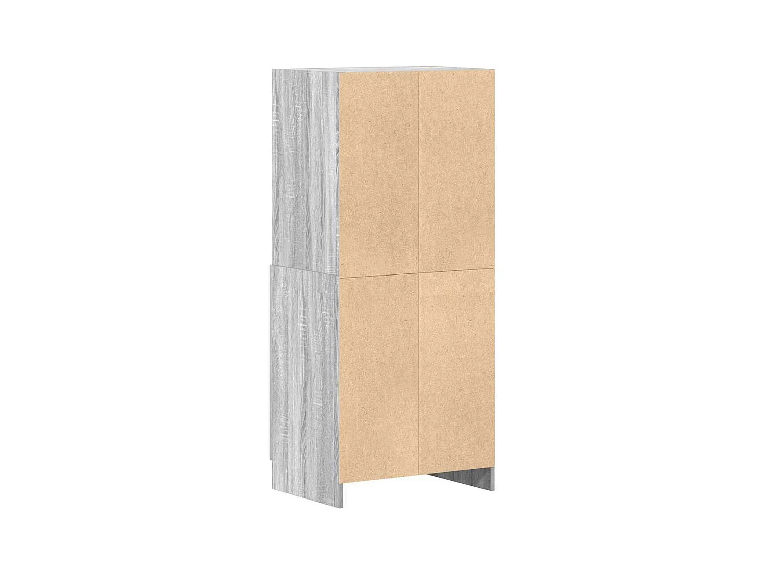 Armoire de cuisine sonoma gris 57x41,5x131,5 cm bois ingénierie