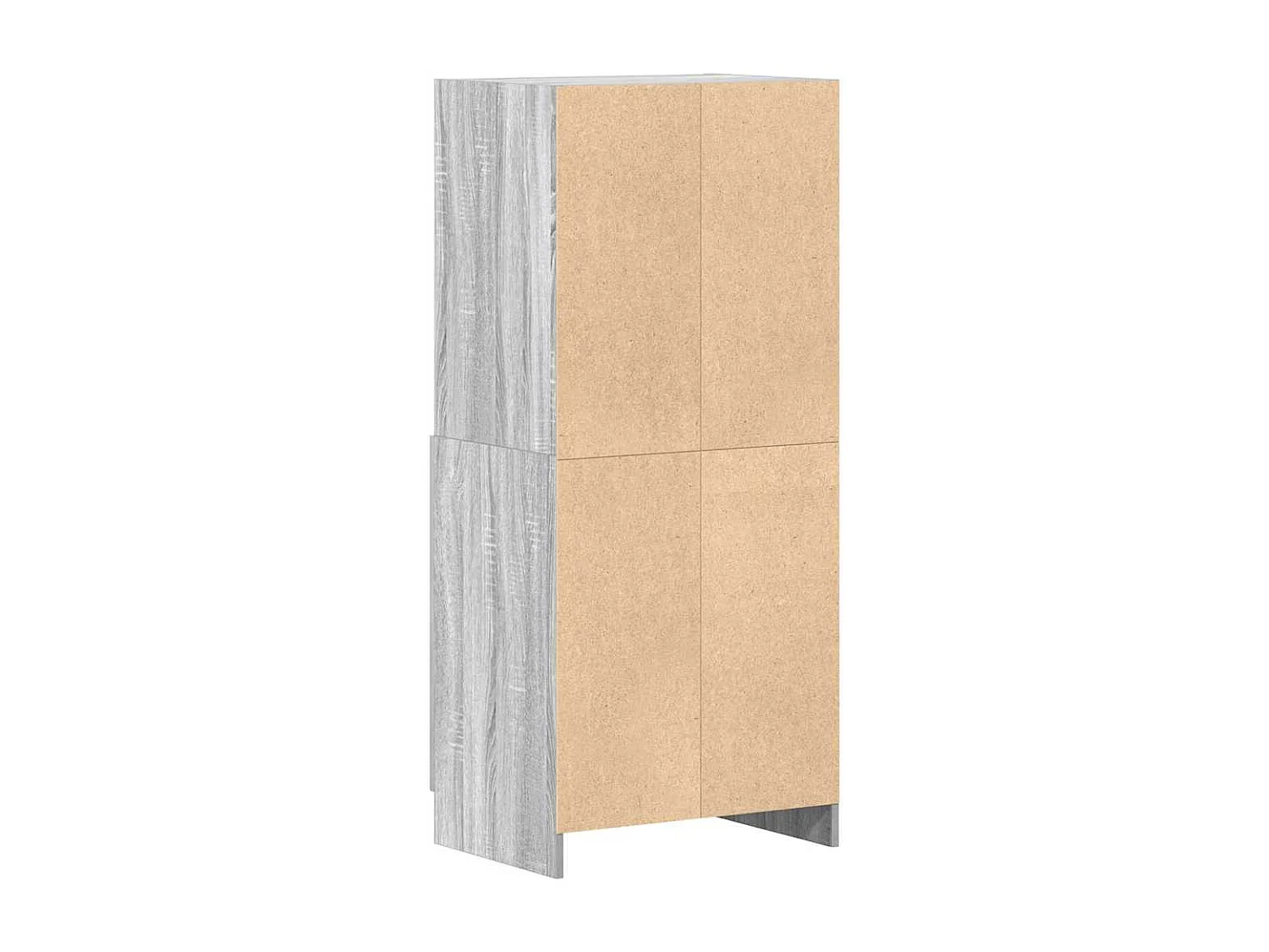 Armoire de cuisine sonoma gris 57x41,5x131,5 cm bois ingénierie