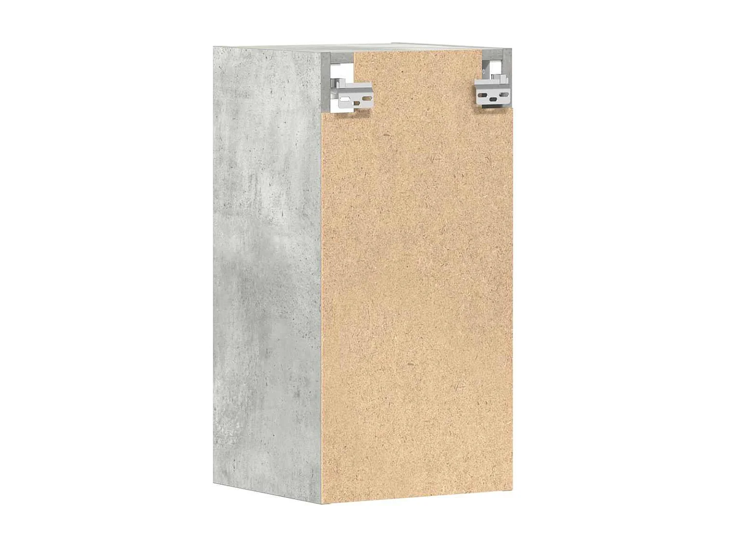 Armoire suspendue gris béton 30x29,5x60 cm