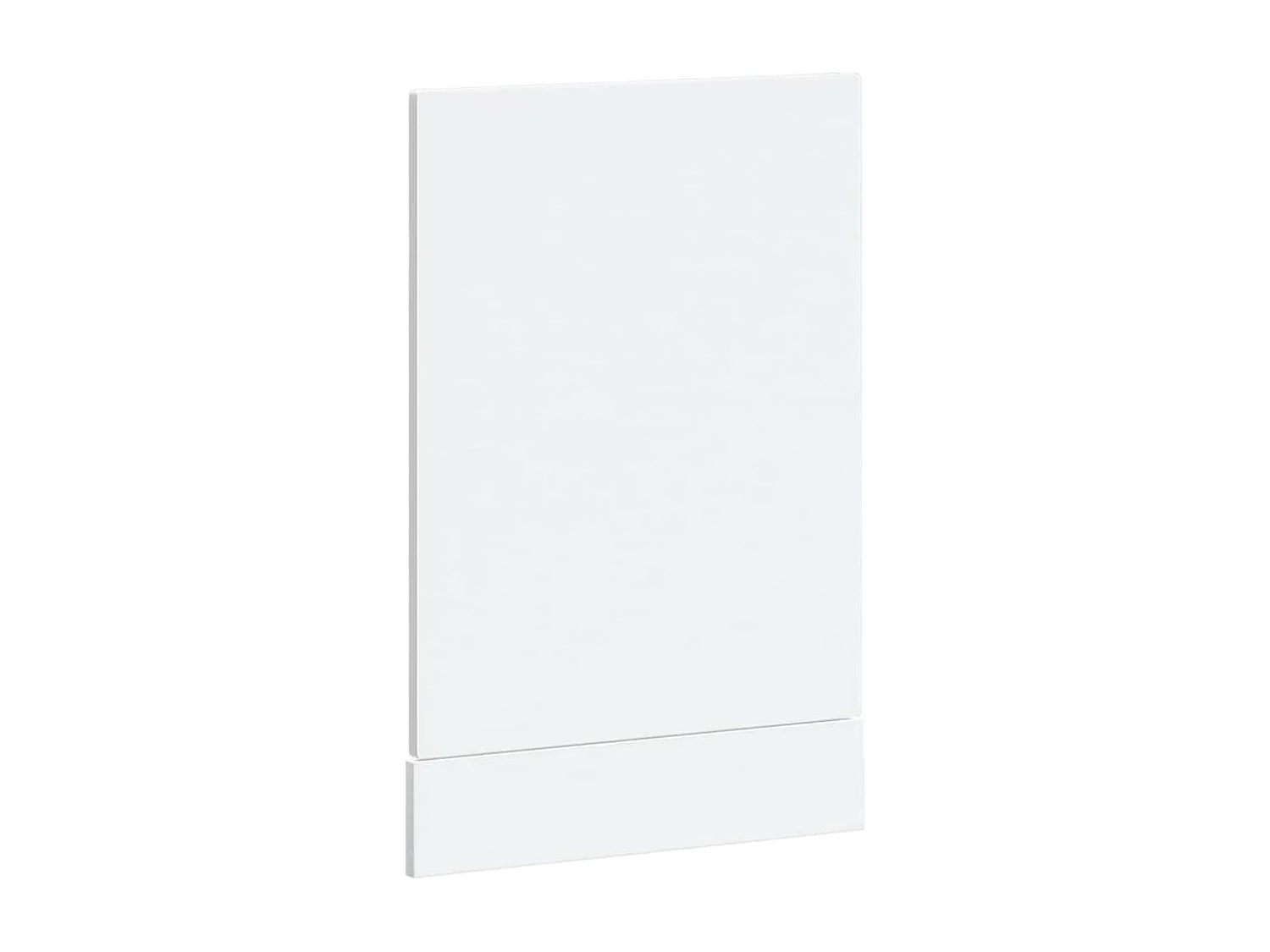 Panneau de lave-vaisselle blanc 45x1,5x67 cm