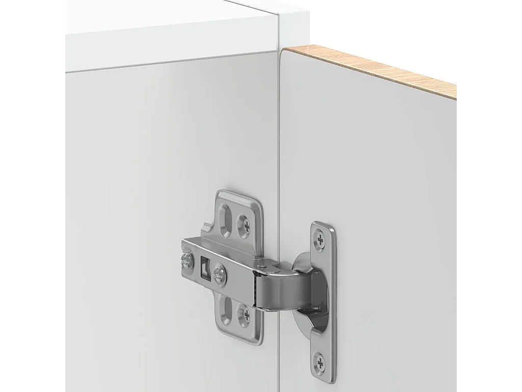 Gabinete base para fregadero de madera de ingeniería de roble Sonoma de