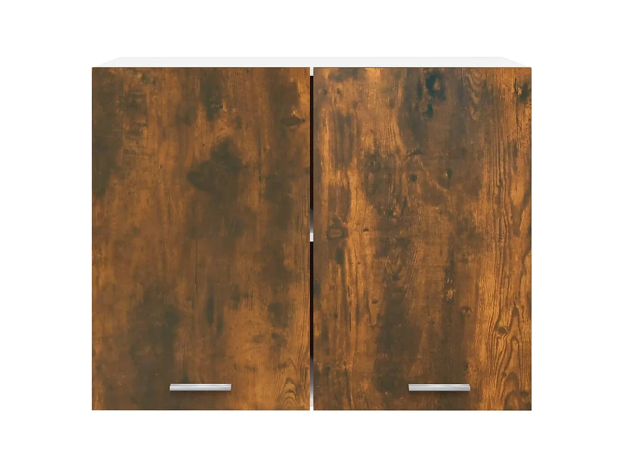 Hängeschrank Eiche geräuchert 80x31x60 cm