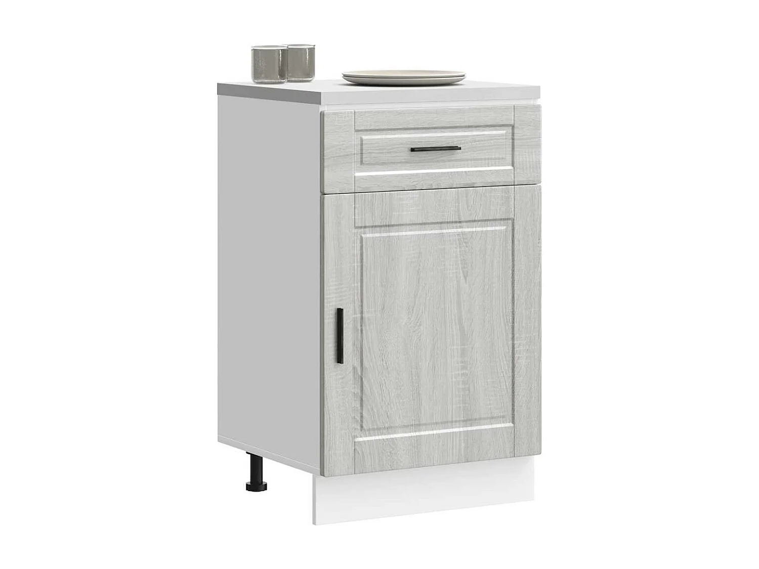 Sonoma Gray Engineered Wood Keukenkast