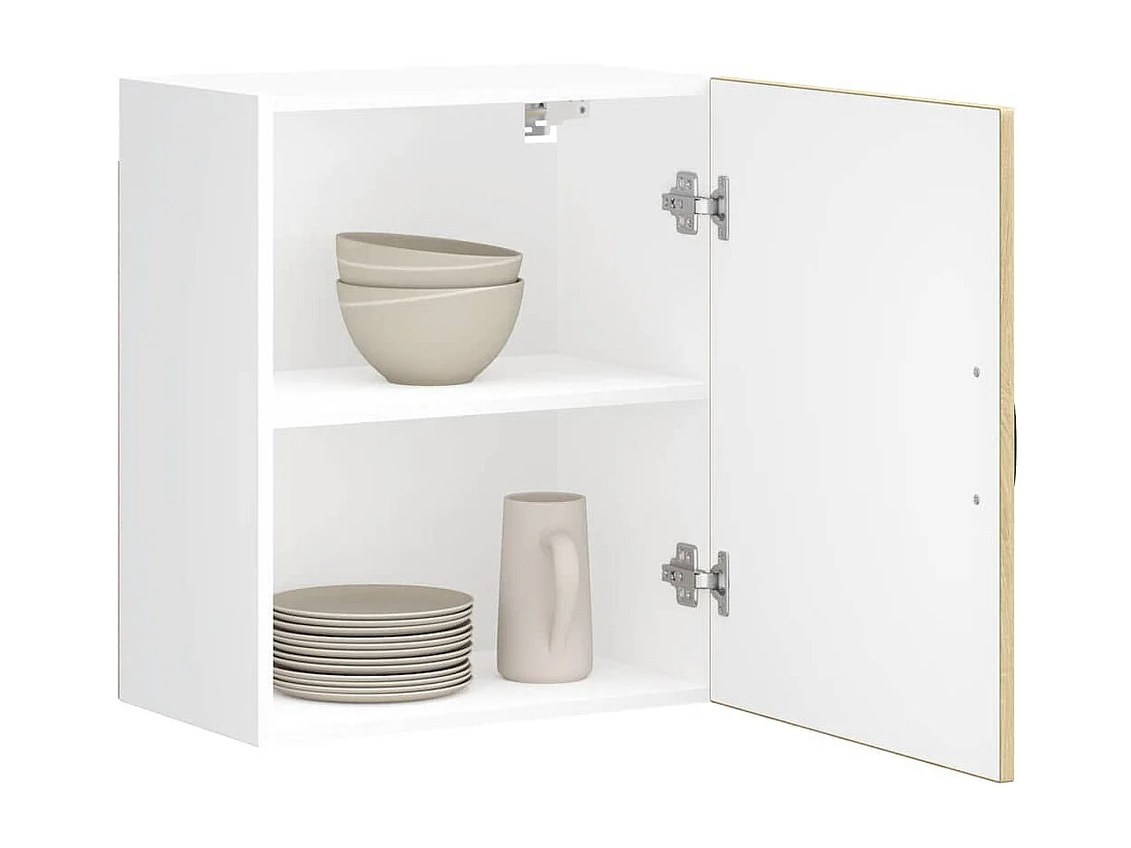 Armoire murale de cuisine chêne sonoma bois ingénierie