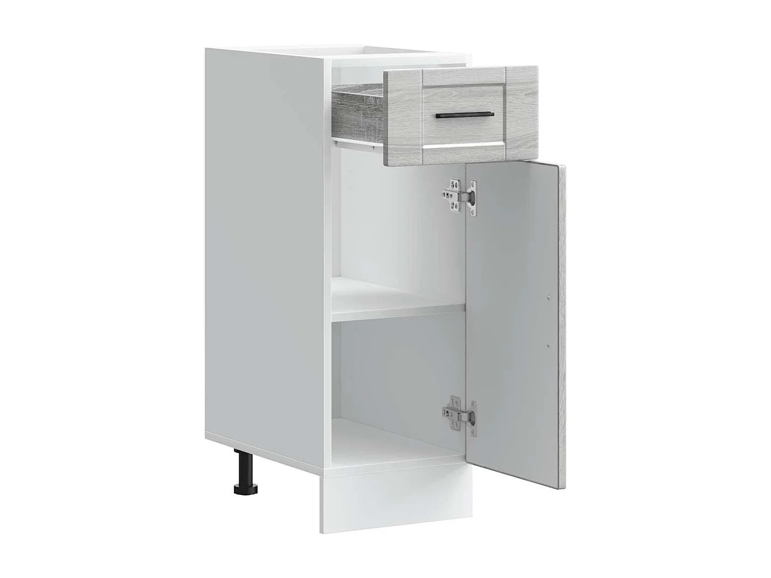 Sonoma Gray Engineered Wood Keukenkast