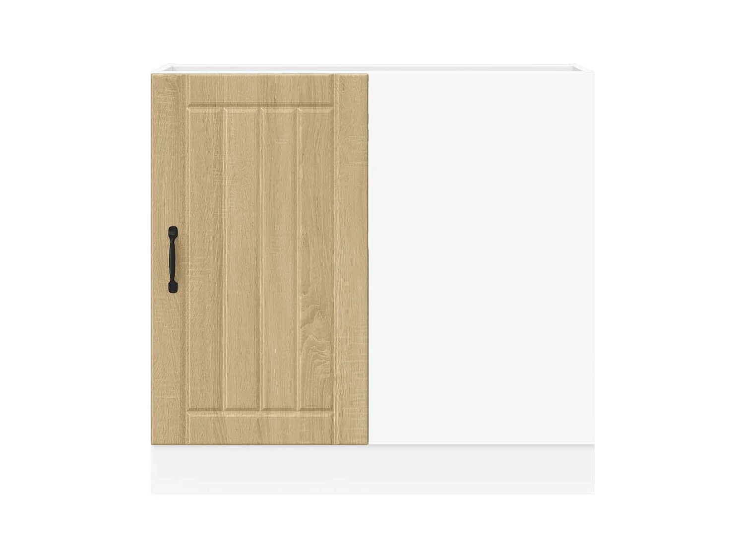 Mobile base da cucina in legno ingegnerizzato Sonoma Oak