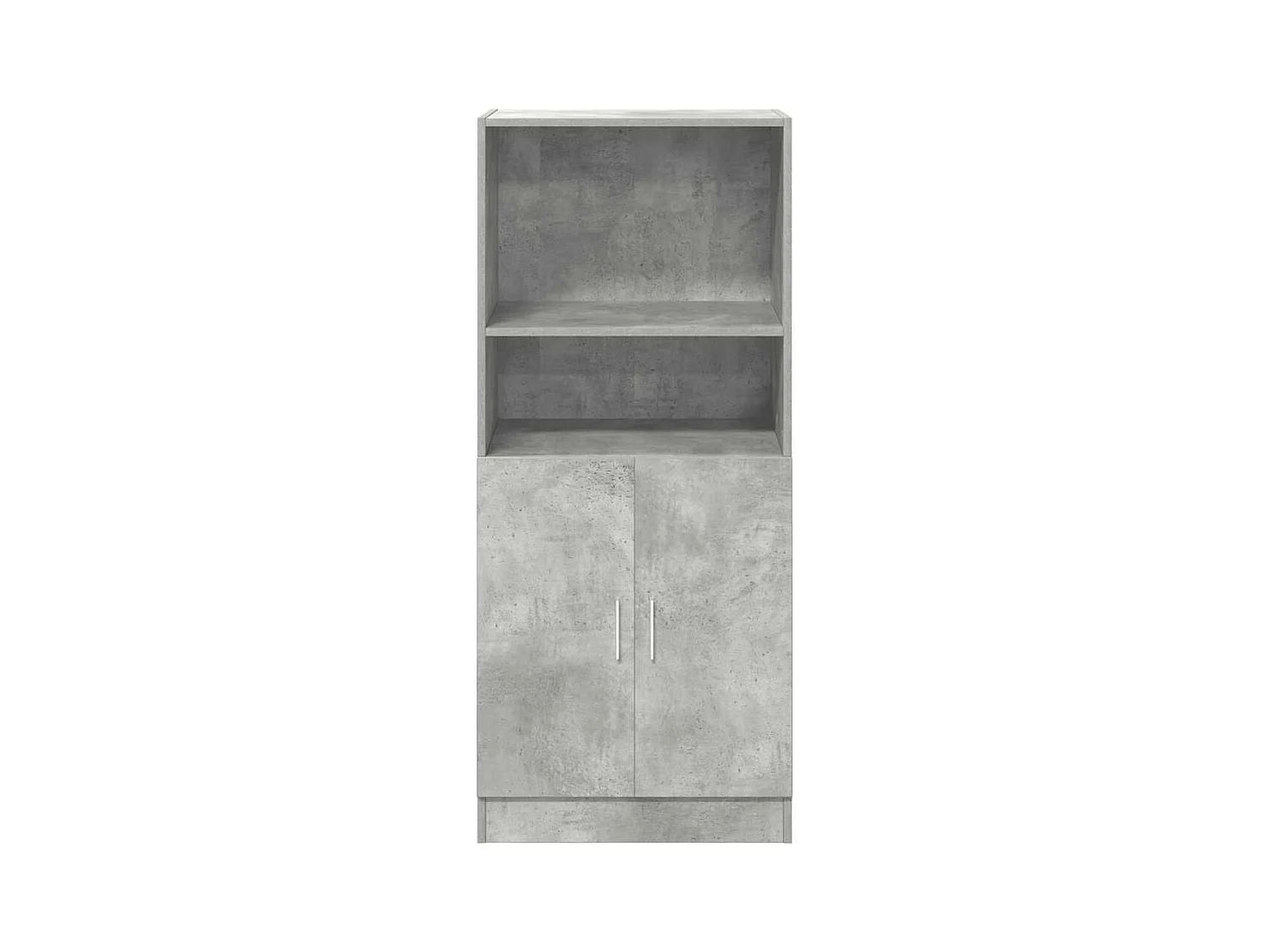 Mobile da cucina grigio cemento 57x41,5x131,5 cm in legno ingegnerizzato