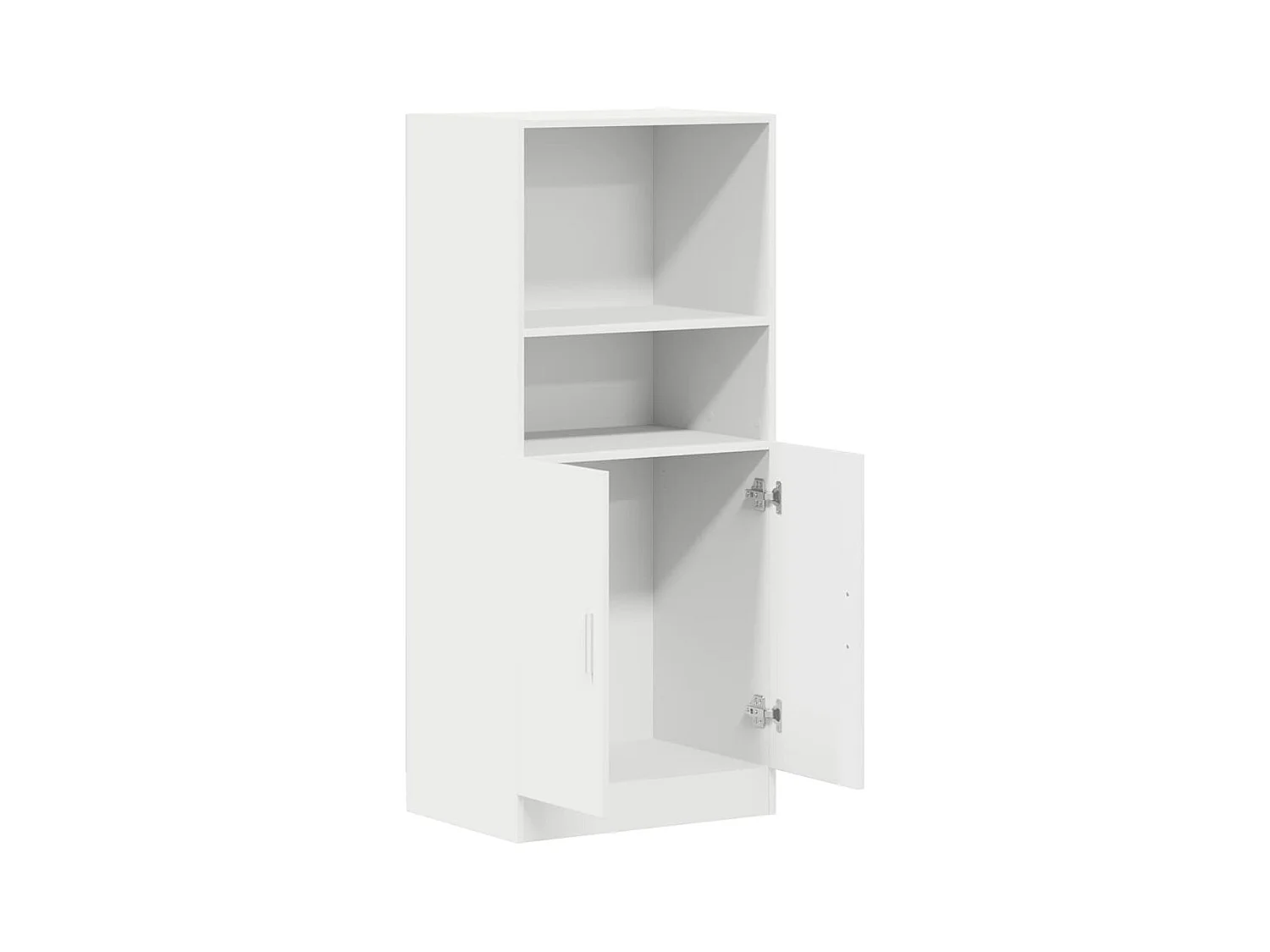 Mobile da cucina bianco 57x41,5x131,5 cm in legno ingegnerizzato