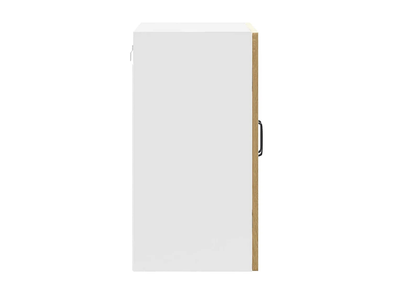 Armoire murale de cuisine et porte en verre chêne sonoma