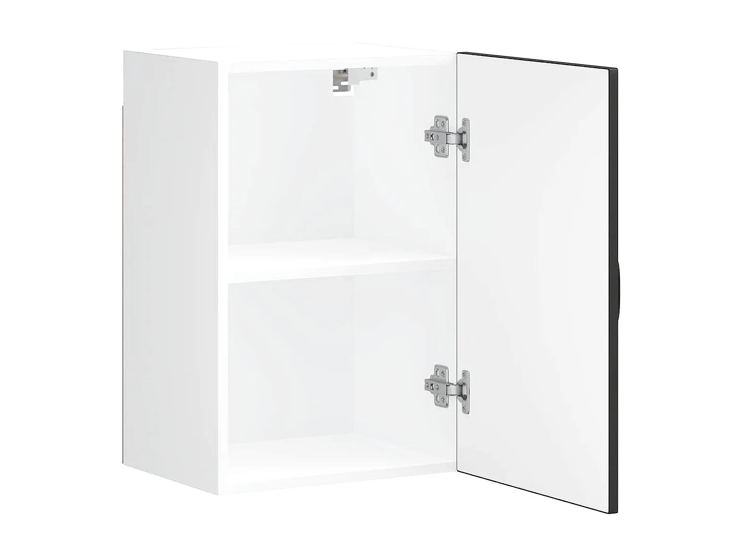 Mobile da cucina in legno ingegnerizzato nero