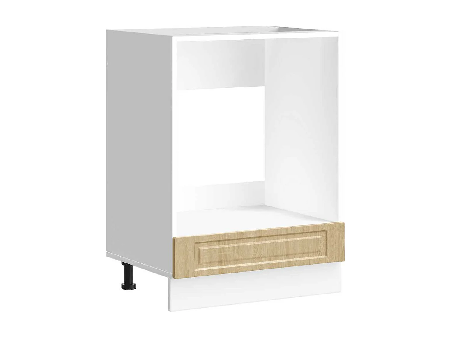 Armoire à four chêne sonoma bois d'ingénierie