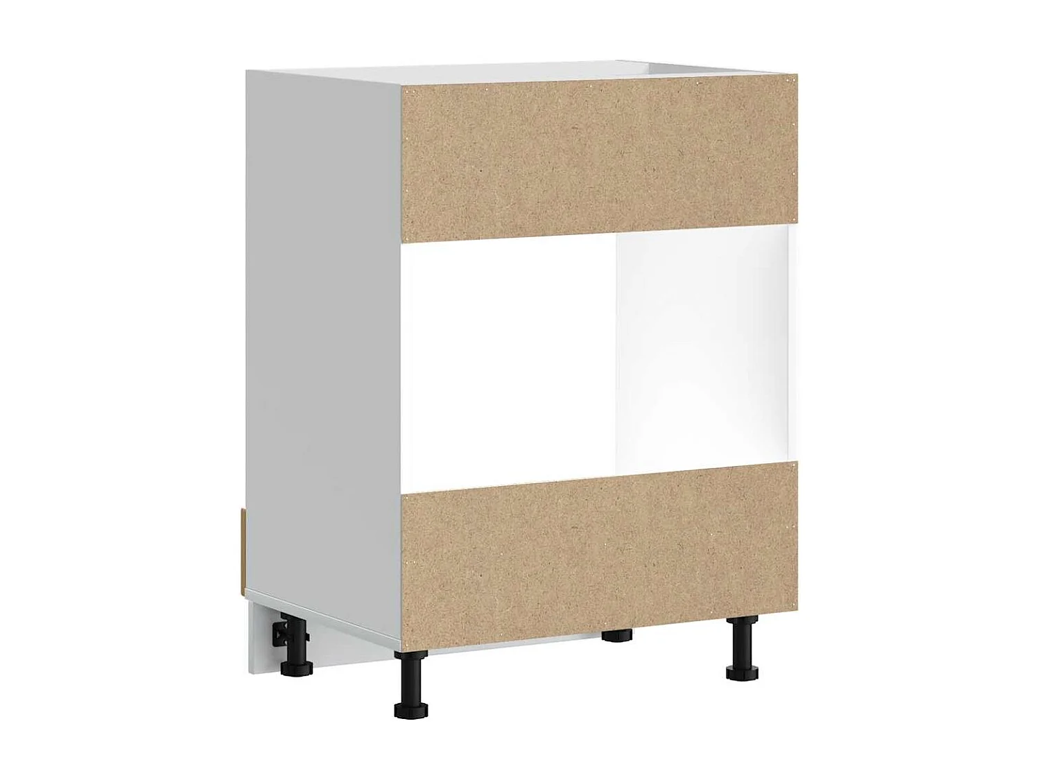 Armoire à four chêne sonoma bois d'ingénierie