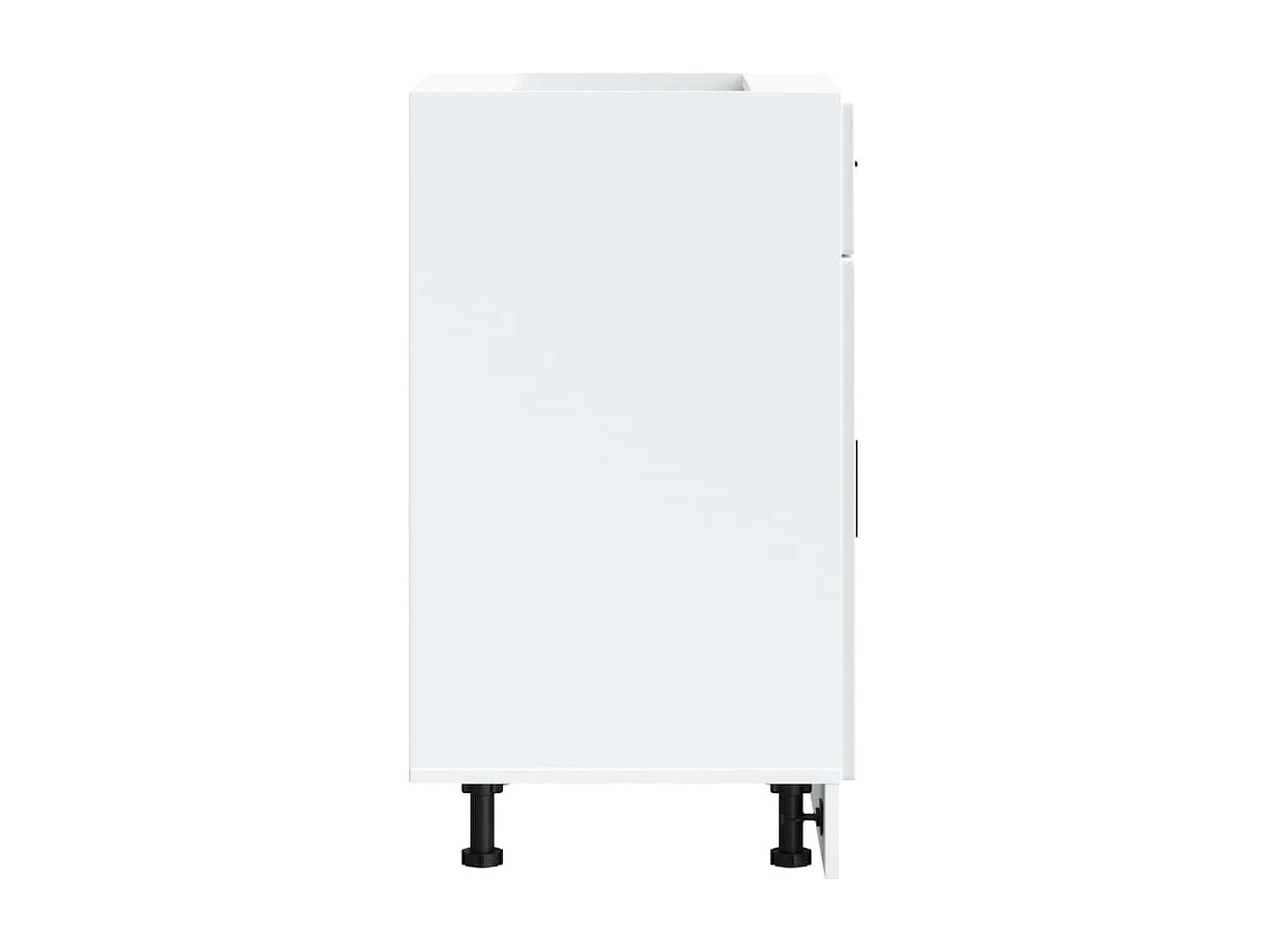 Mobile da cucina in legno ingegnerizzato bianco lucido Porto