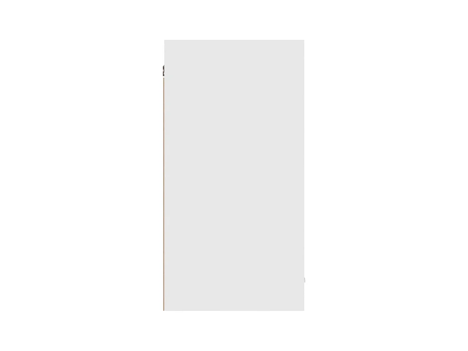 Witte hangkast 80x31x60 cm bewerkt hout