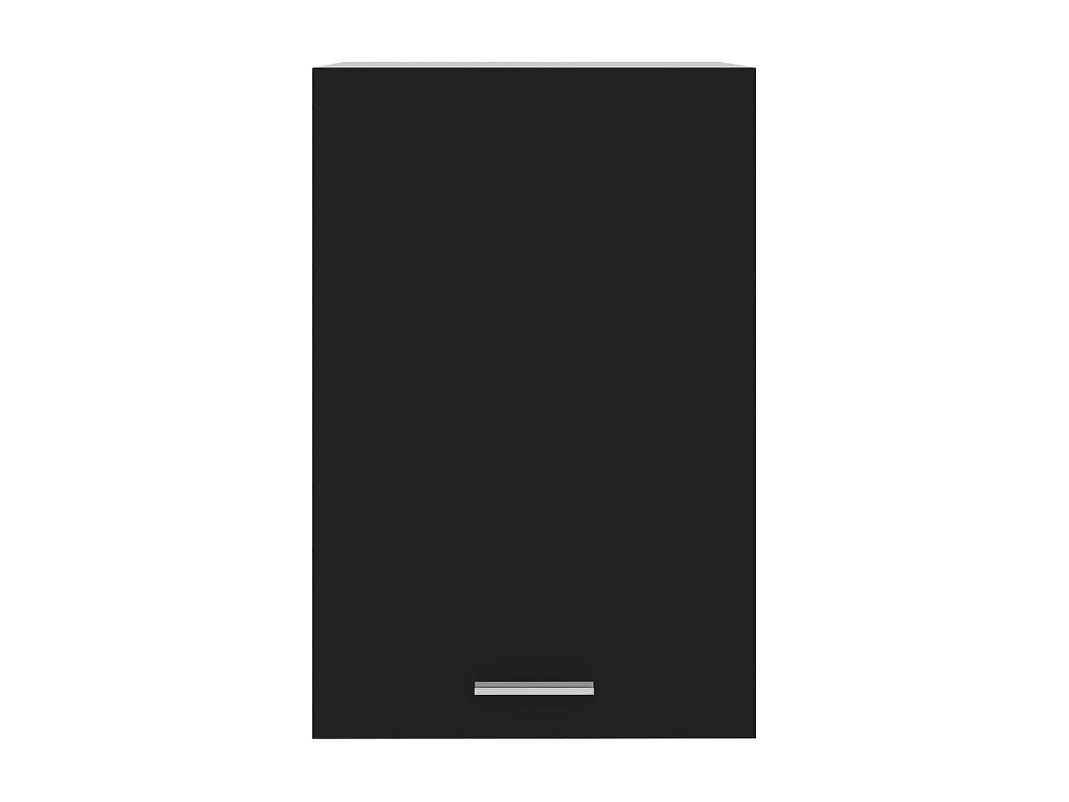 Armario colgante negro de 39,5 x 31 x 60 cm, madera de ingeniería