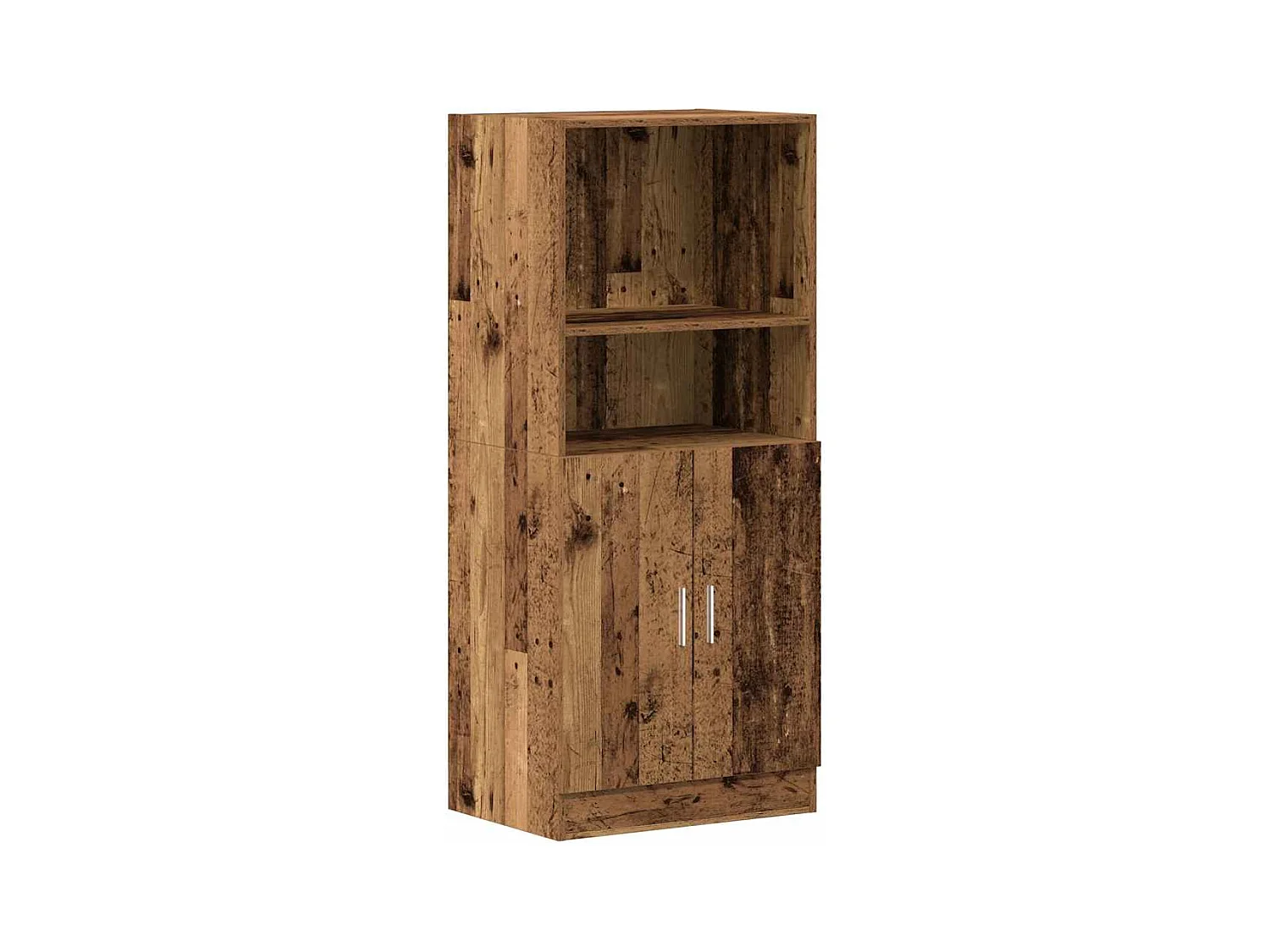Mobile da cucina in legno antico 57x41,5x131,5 cm in legno ingegnerizzato