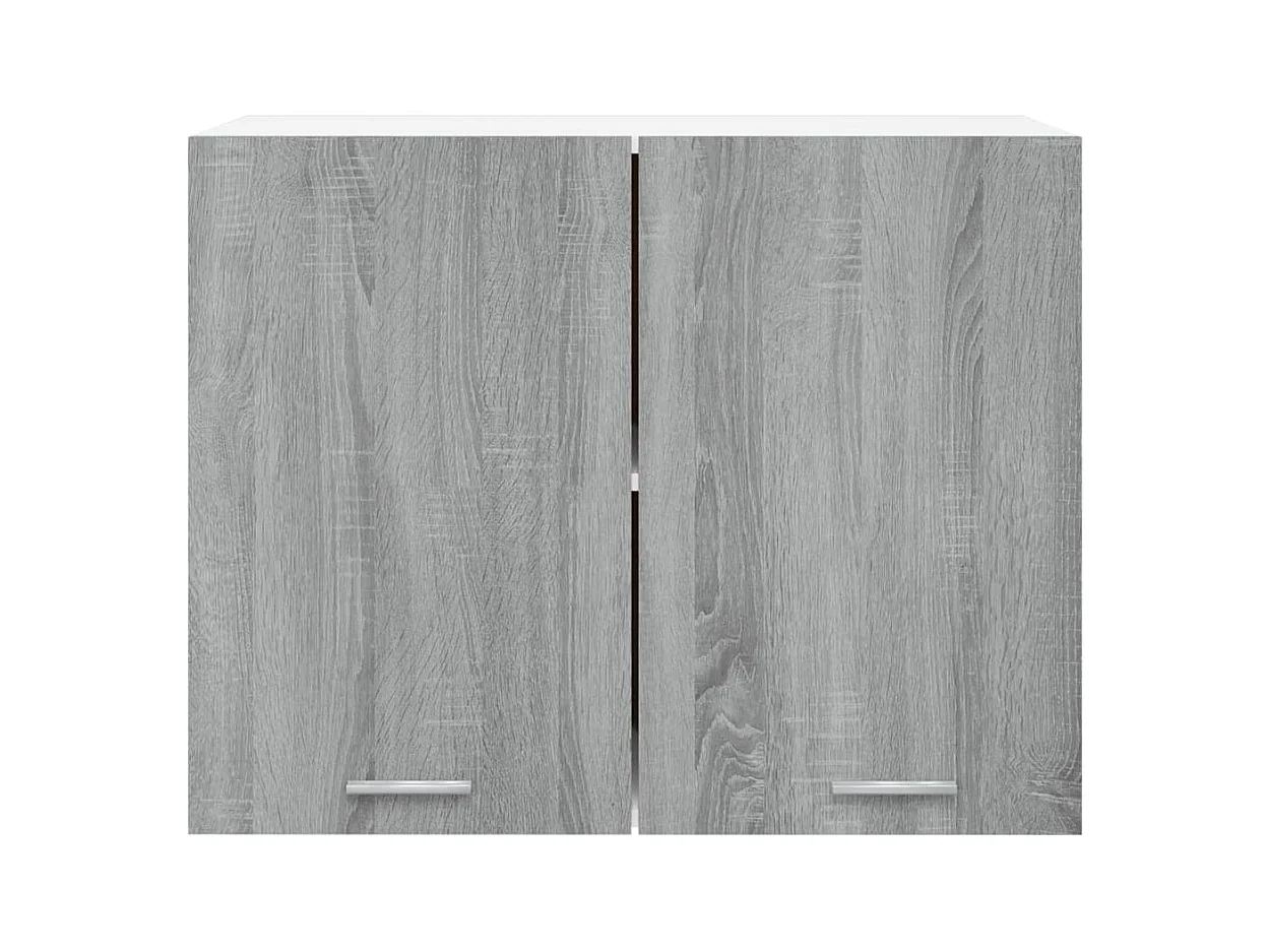 Armoire suspendue Sonoma gris 80x31x60 cm