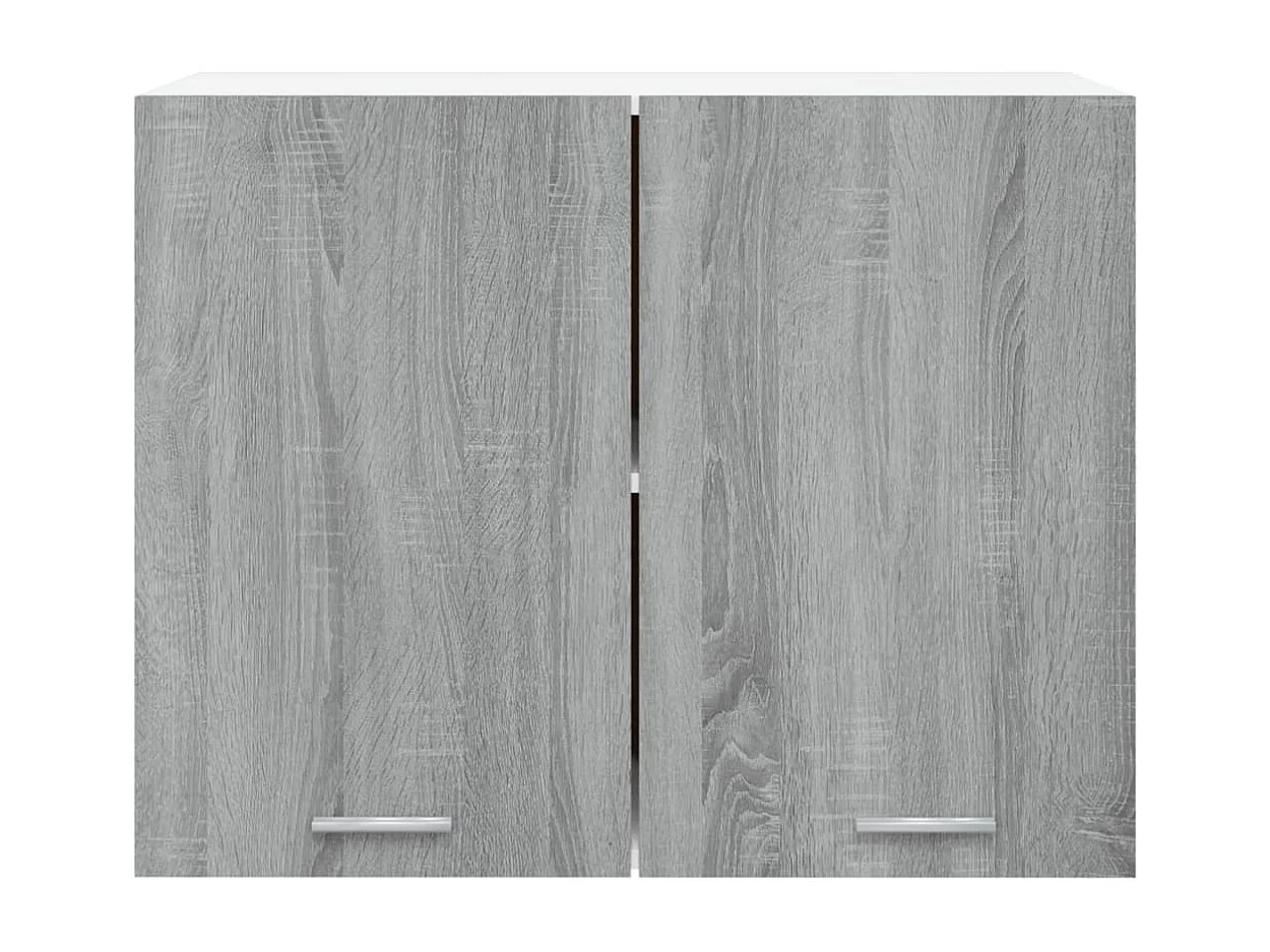 Armoire suspendue Sonoma gris 80x31x60 cm