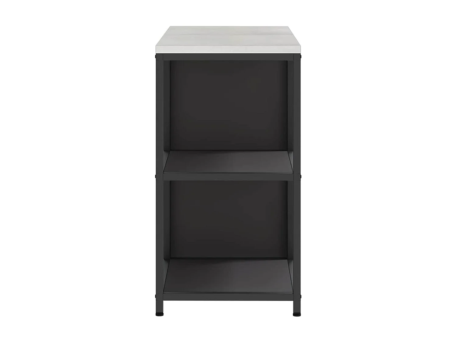 Ensemble de rangement cuisine 2 pcs Noir 150 x 50 x 92 cm