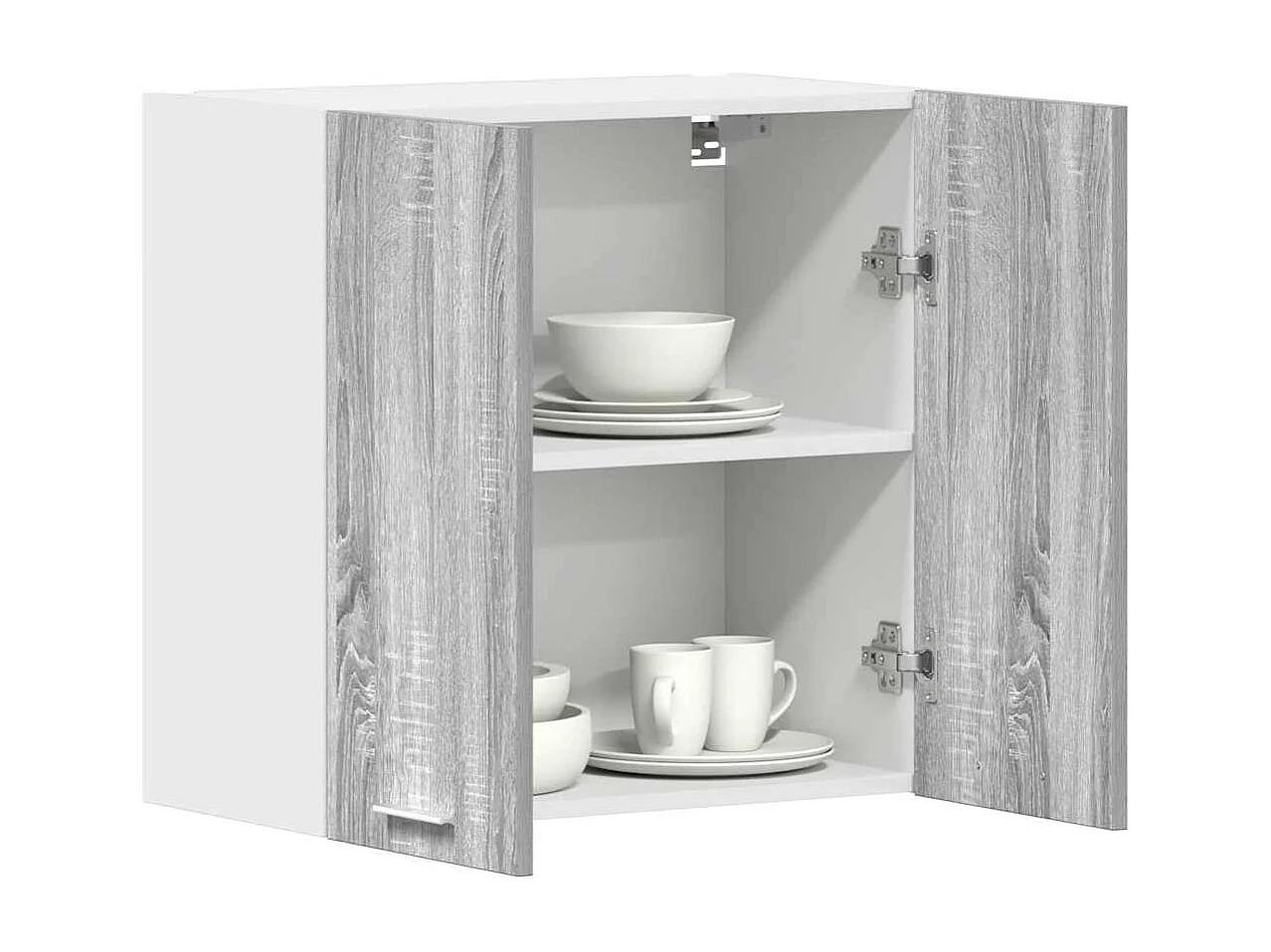 Armoire suspendue Sonoma gris 60x31x60 cm