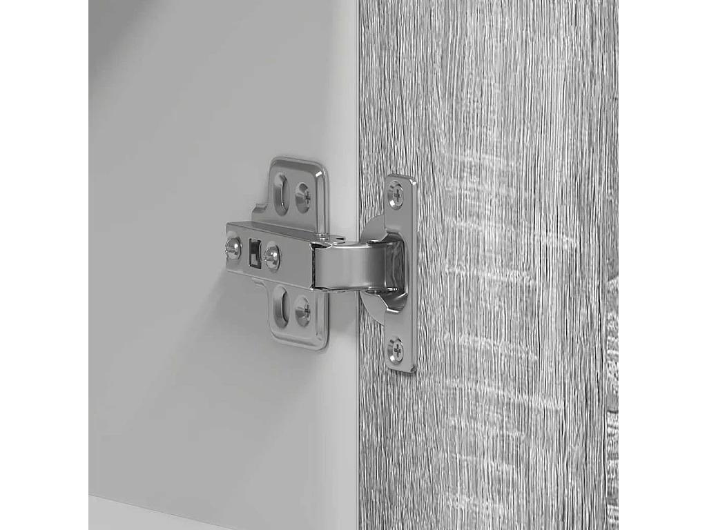 Armoire suspendue Sonoma gris 60x31x60 cm