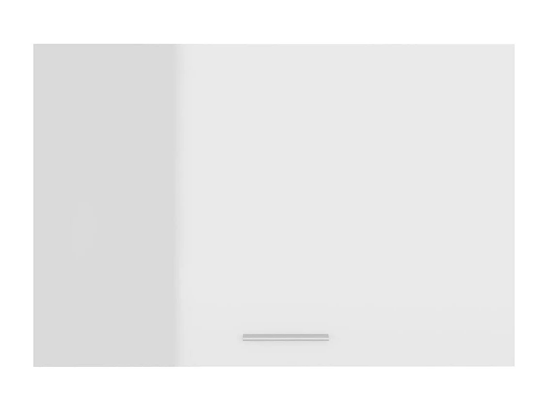 Hangkast "Lyon", glanzend wit, 60x31x40 cm