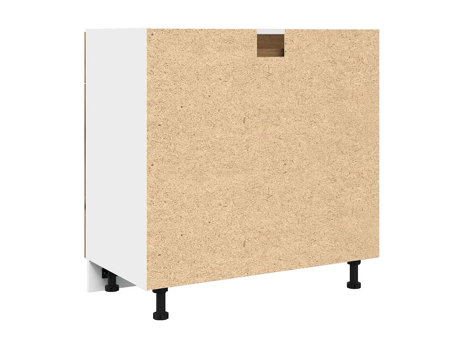 Armoire de plancher à tiroir chêne artisanal