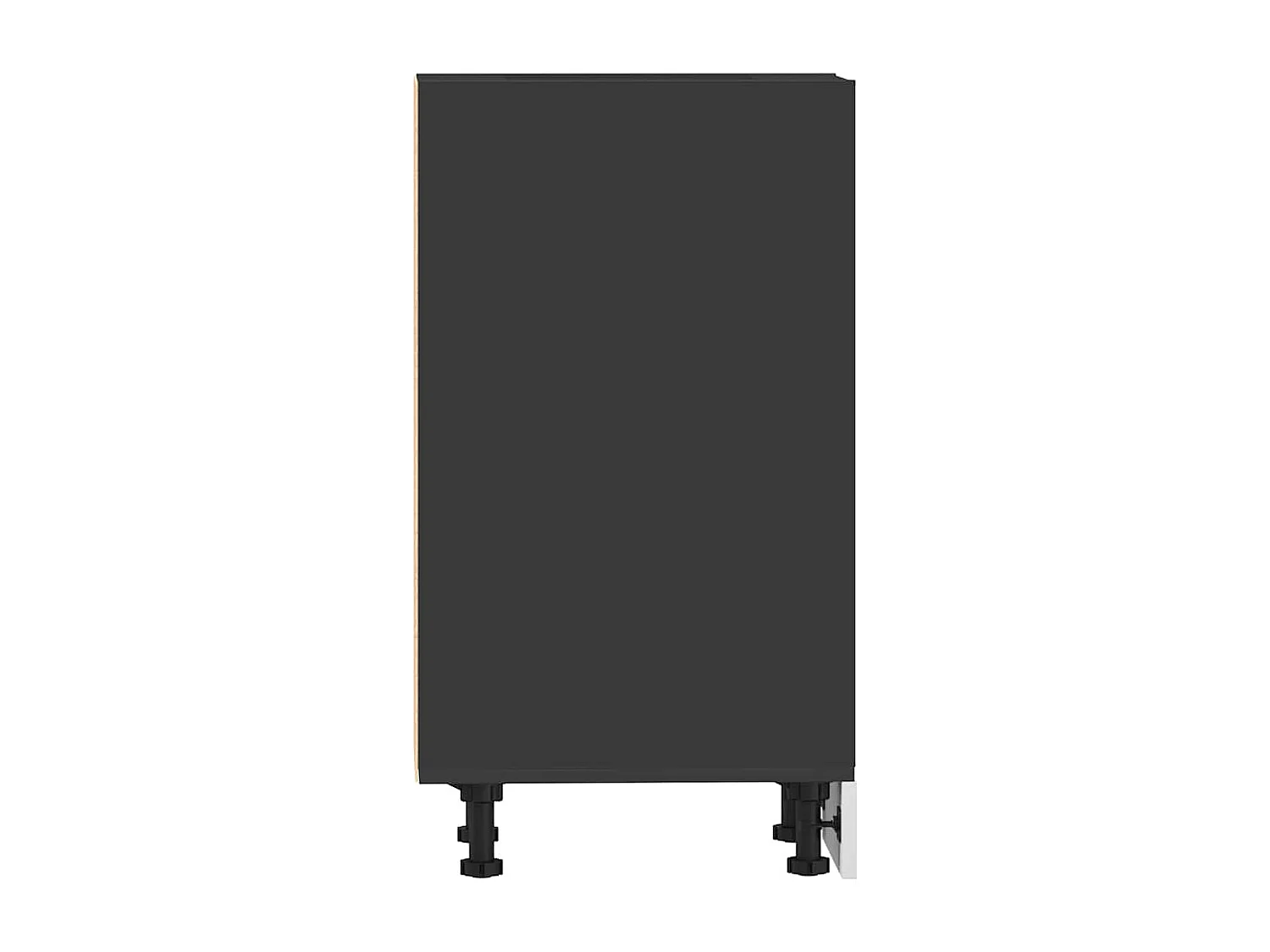 Staande kast zwart 40x44,5x81,5 cm