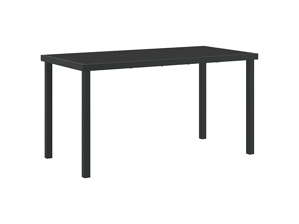Set de Salle à Manger de Jardin 5 Pièces Marron Poly Rattan