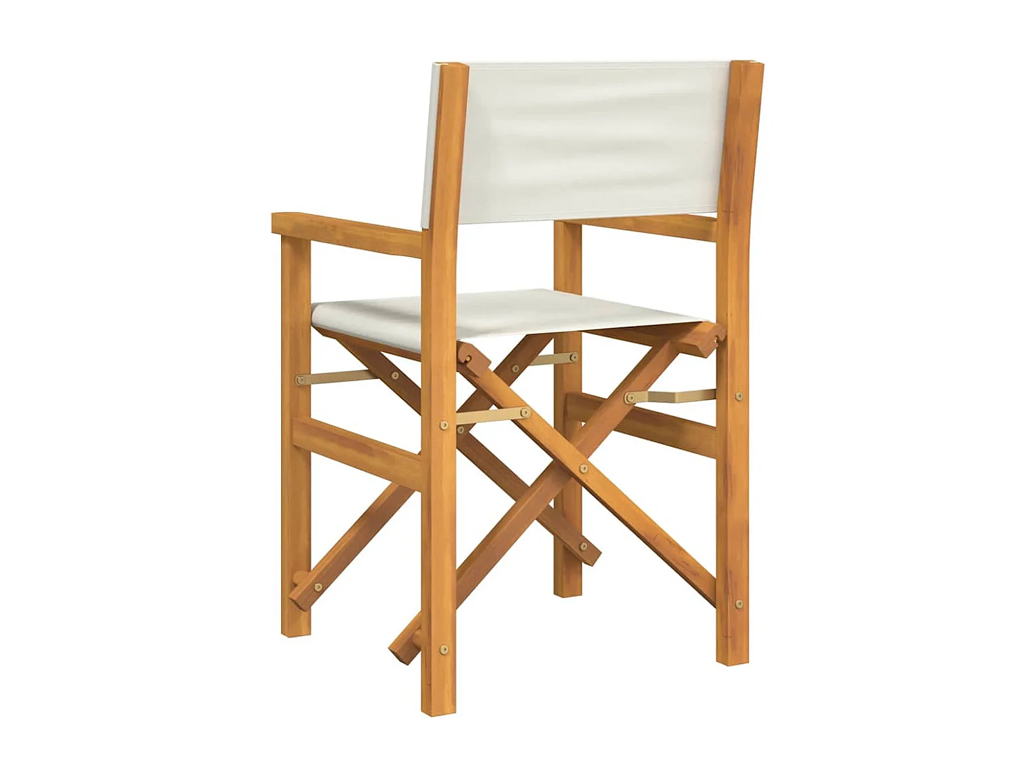 Klappbare Regiestühle 2er Set Massivholz Teak