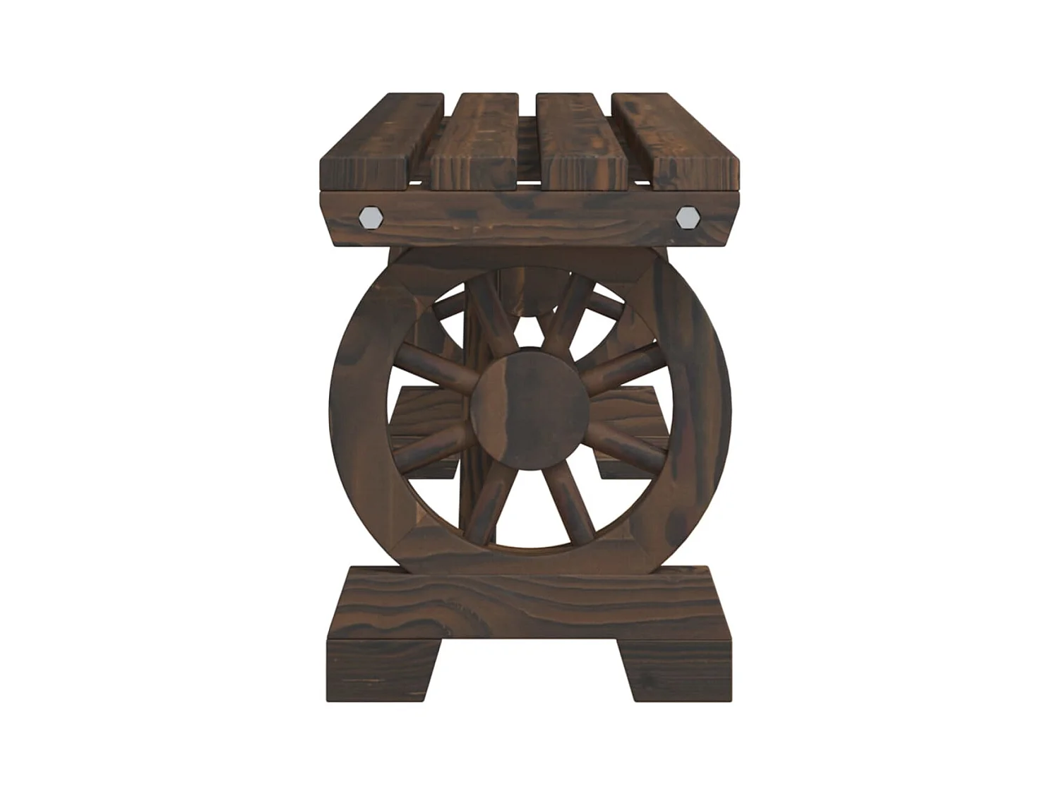 Tuinbankenset van 2 massief dennenhout