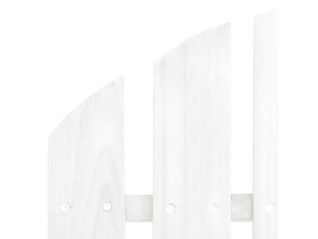 Chaise à bascule de jardin Bois Blanc