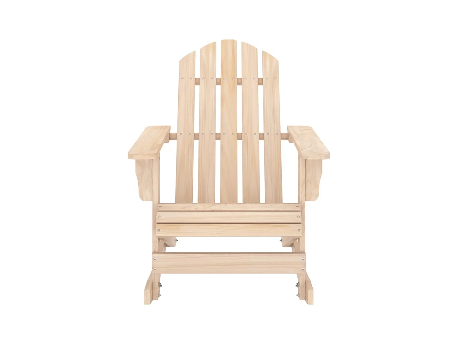 Chaise à bascule de jardin Adirondack bois de sapin massif