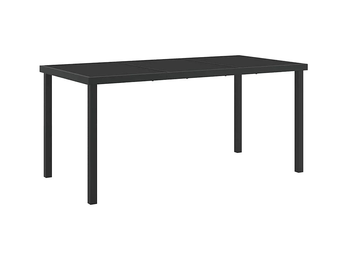 Set da pranzo da giardino 7 pezzi con cuscini marroni in polyrattan